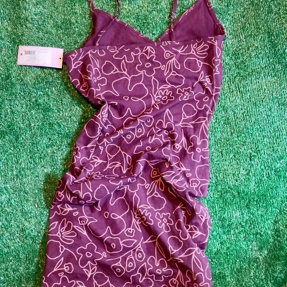 Wild Fable Purple Floral Dress - Picture 4 of 5
